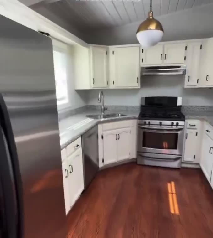 Open concept kitchen walkthrough